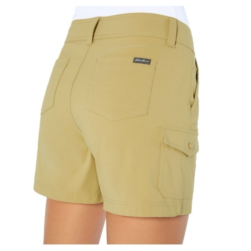 NWT Eddie Bauer Cargo Pocket Short  in Khaki - Picture 6 of 8